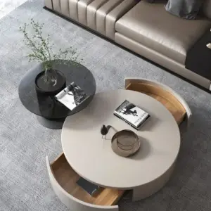 | طاولة قهوة مميزة متداخلة