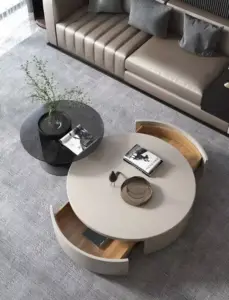 طاولة قهوة مميزة متداخلة