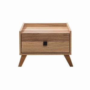 | كومودينة خشبي فاتح من ام دي اف