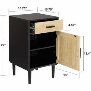 | كومودينو خشبي بسيط