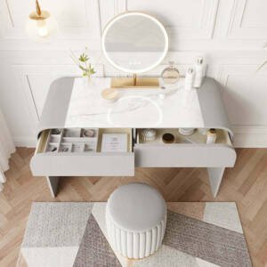 | تسريحة خشبي لغرف النوم