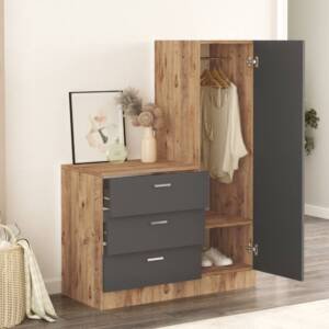 | دولاب يتكون من 3 أدراج و وحدة تخزين