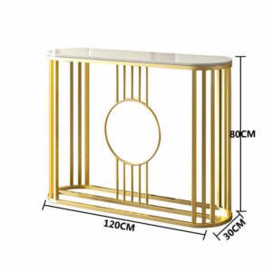 كنسول بسطح رخام ابيض عصري 3 | كنسول بسطح رخام ابيض عصري