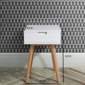 | كومودينة بارجل من خشب زان