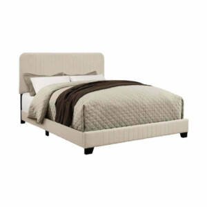 | سرير من قماش و خشب زان