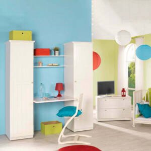 | خزانة اطفالي مدمج بمكتب