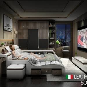 سرير نوم ذكي حديث متعدد الوظائف 5 | سرير نوم ذكي حديث متعدد الوظائف