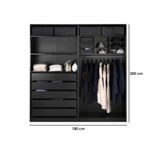 خزانة ملابس مودرن بتصميم عصري 3 | خزانة ملابس مودرن بتصميم عصري