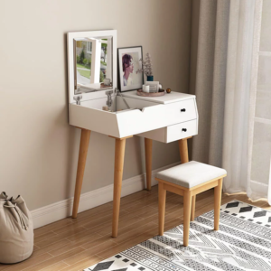 | تسريحة من خشب ام دي اف ابيض