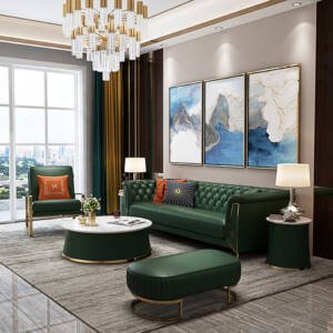 اريكة جلدية بشكل فاخر 3 | اريكة جلدية بشكل فاخر