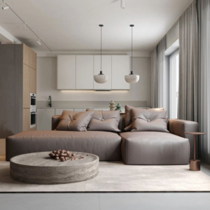 اريكة مربعة بتكنولوجيا بسيطة