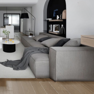 | اريكة مربعة بتكنولوجيا بسيطة