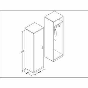 | وحدة ملابس مودرن