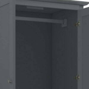 | دولاب يتكون من وحدة تخزين علاقة ملابس مع 3 أدراج سفلية