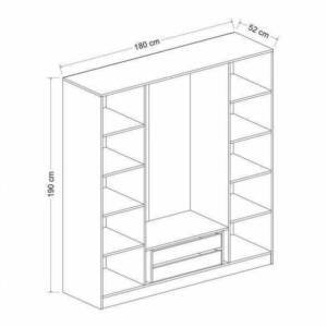 | دولاب مودرن مع مرأة