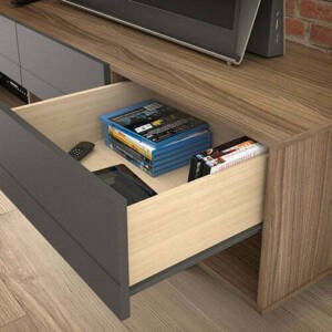 طاولة تلفاز 3 ادراج و 3 ارفف 3 | طاولة تلفاز 3 ادراج و 3 ارفف