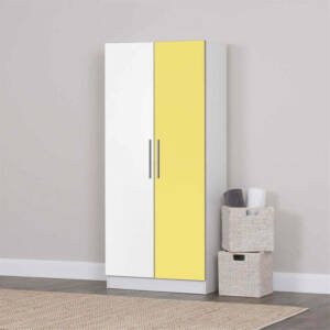 | دولاب ب 4 ارفف و علاقة ملابس بالوان متعددة