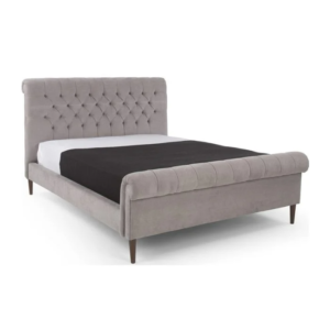 | سرير من الخشب الطبيعي فاخر