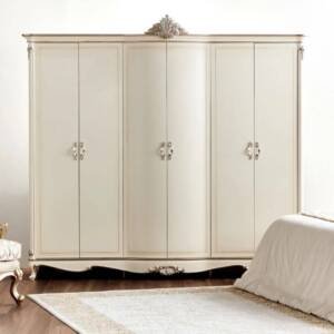 خزانة ملابس 6 أبواب بأدراج - ديانا