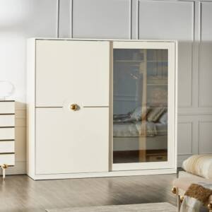 خزانة ملابس 2 باب انزلاقي بأدراج - حكايات 9 | خزانة ملابس 2 باب انزلاقي بأدراج - حكايات