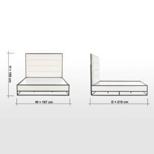 | سرير كينج بتصميم جيرالد