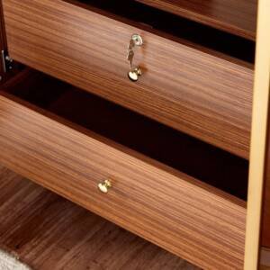 خزانة ملابس 6 أبواب بأدراج - ريفايند فينتاج 7 | خزانة ملابس 6 أبواب بأدراج - ريفايند فينتاج