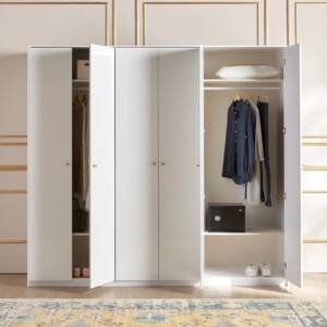 | خزانة ملابس 6 أبواب بأدراج - إلاين