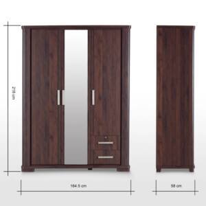 | خزانة ملابس بتصميم - أوبتك