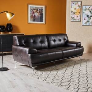 | كنب جلد صناعي من سبنسر