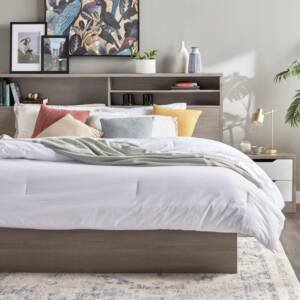 | سرير كينج بمساحة تخزين - جامي