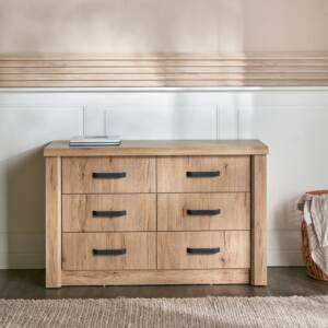 | تسريحة غرفة نوم بـ6 أدراج - ميدلي