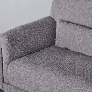 | كنب قماش وهيكل معدني بتصميم روكي