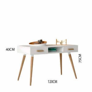 | كنسول خشبي بتصميم فاخر