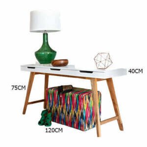 | كنسول مودرن بأرجل من الخشب