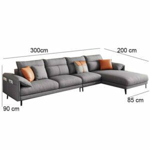 | كنب زاويه بتصميم فاخر