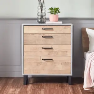 | خزانة جانبية بـ4 أدراج - باري