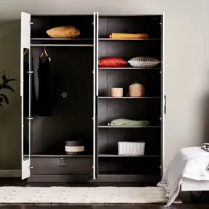 | خزانة ملابس بعده أبواب وأدراج - سولاس