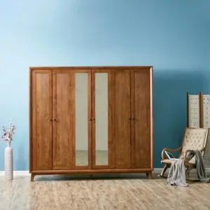 | خزانة ملابس بـ6 أبواب - ليرا