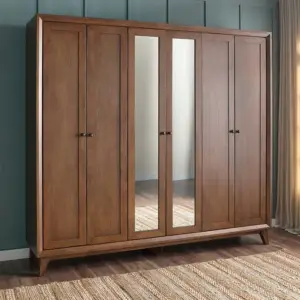 | خزانة ملابس بـ6 أبواب - ليرا