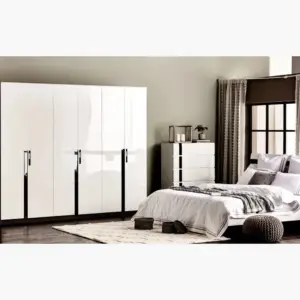 | خزانة ملابس بعده أبواب وأدراج - سولاس