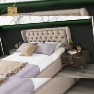 سرير مبطن مودرن