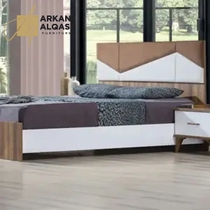 سرير خشبي في وردي من خشب ام دي اف 2 سرير خشبي في وردي من خشب ام دي اف