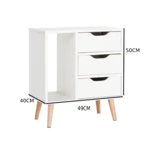 طاولة جانبية للسرير بادرج و وحدة تخزين 6 | طاولة جانبية للسرير بادرج و وحدة تخزين