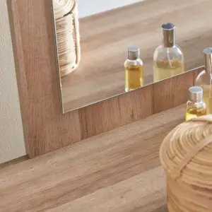 | طاولة تزيين 6 أدراج مع مرآة - فريد