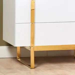 | طاولة سرير جانبية 5 أدراج - هايلي