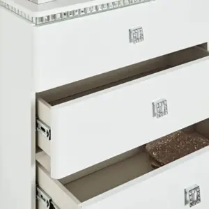 | طاولة سرير جانبية 5 أدراج - هانا