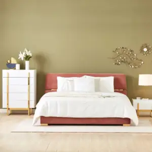 | طاولة سرير جانبية 5 أدراج - هايلي