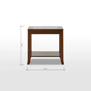 | طاولة جانبية بسطح زجاج - المغرب