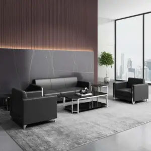 طقم كنب اسود كامل