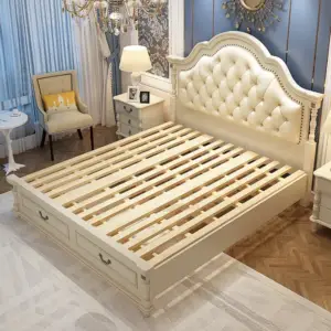 غرفة نوم كاملة بتصميم أمريكي فاخر – تشمل سرير + كومدينتين + تسريحة + خزانة ملابس – خشب متين وتشطيب أنيق 13 | غرفة نوم كاملة بتصميم أمريكي فاخر – تشمل سرير + كومدينتين + تسريحة + خزانة ملابس – خشب متين وتشطيب أنيق